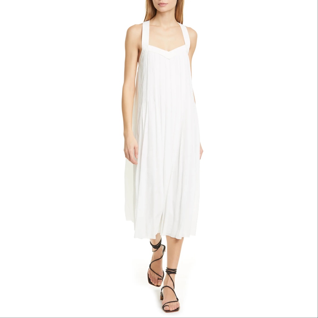 Rag & Bone Sabine Pleated Midi Dress